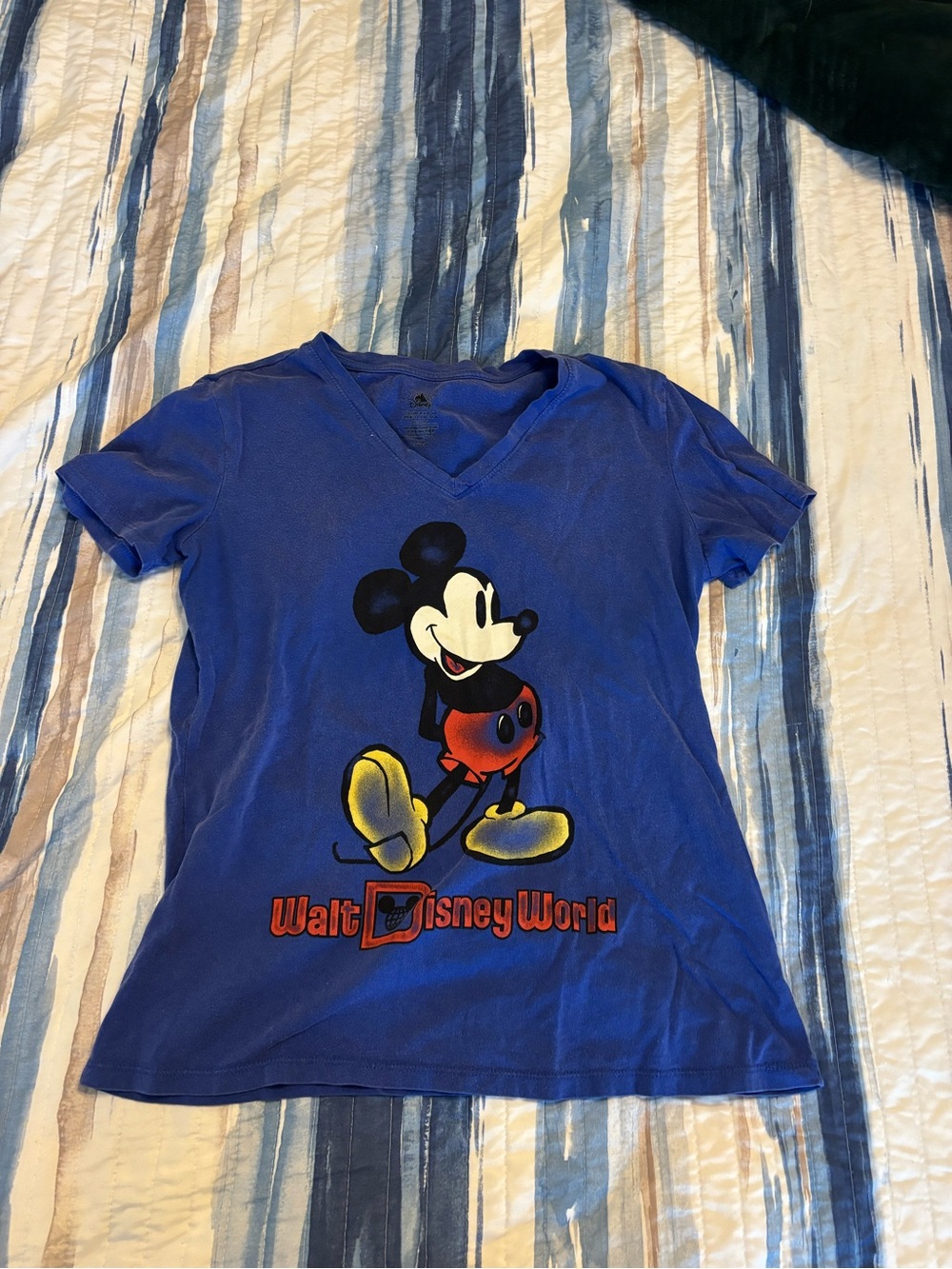 Disney Women’s Mickey Mouse V-Neck Tee